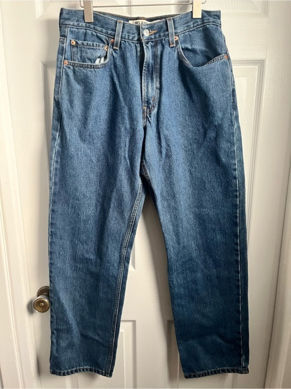 Vintage Levi’s Jeans 33X32 Relaxed Fit Men Cotton Blue 90CCCAN1 Denim Pants
